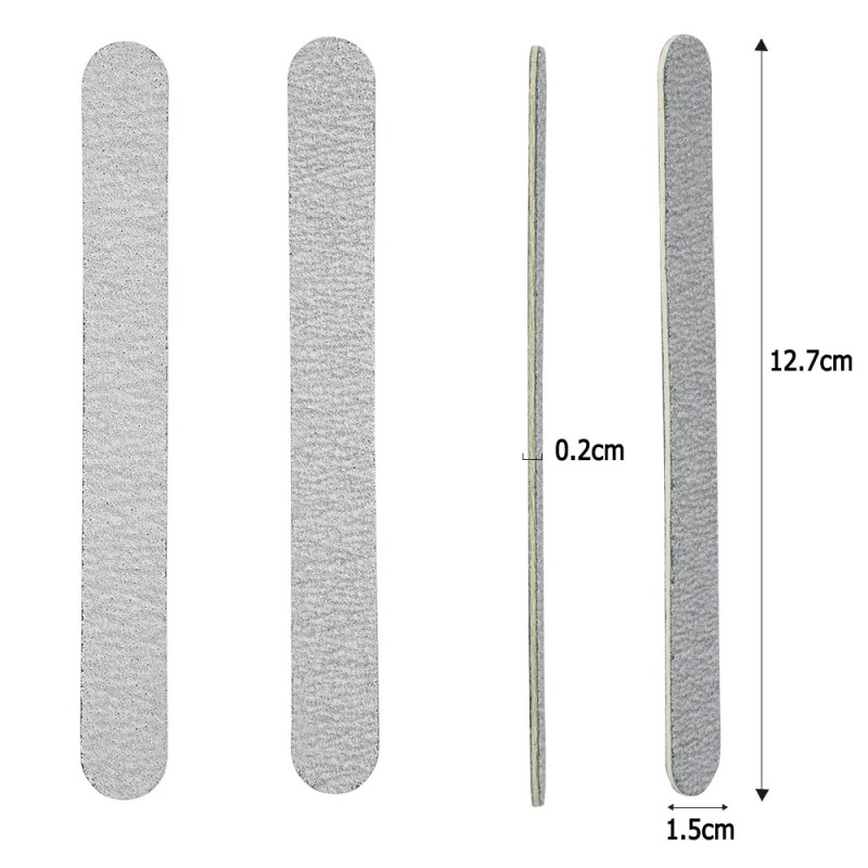 US Warehouse Delivery 5000pcs/case Double Disposable Wooden Nail File 80/100color: