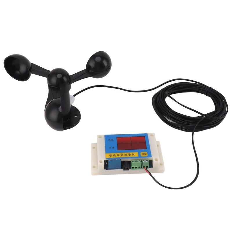 3 Fan Blades Tower Crane Anemometer 3 Blades USB 5V