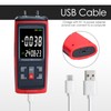 Manometer Data Logger, Dual-Port Digital Manometer Gas Pressure Tester Support
