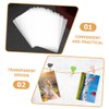 STOBOK 200pcs Thermal Laminating Pouches Protective Film for Photos Documents