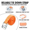 Cartman 1" x 12'Lashing Straps Cargo Tie-Down Strap Up to