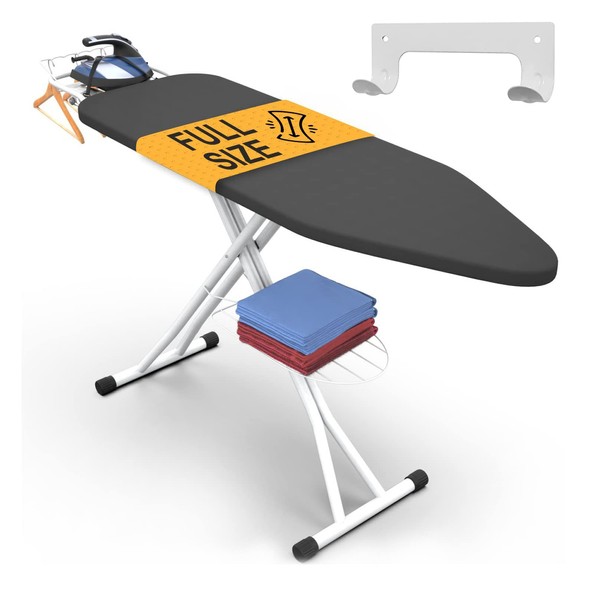 Xabitat Full Size Ironing Board 57" X 15" with Wall