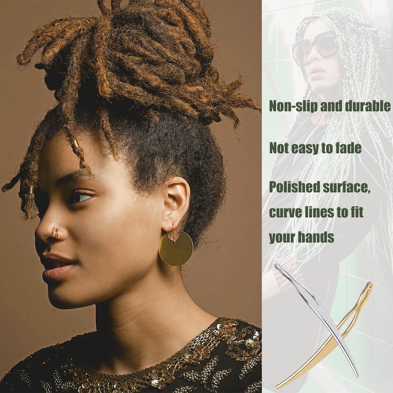 SHEHARUHI 8 Pcs Interlocking Tools for Locs Sisterlock Retighten Dreadlock