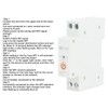 WiFi Switch Circuit Breaker 1P 63A Remote Voice Control Timing