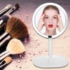 Makeup Mirror 10X Magnification LED Induction Portable Vanity Mirror for