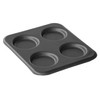 Lloyd Pans Kitchenware 4-Cavity Round Egg Pan 9.5 Inch by