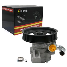 Cuuove 20-2403 Power Steering Pump (For 3.6L V6) Compatible With 2008-2017 Buick Enclave /09-17 Chevy Traverse /07-16 GMC Acadia /07-10 Saturn Outlook (Power Assist Pump Replace 96-2403 20954812)