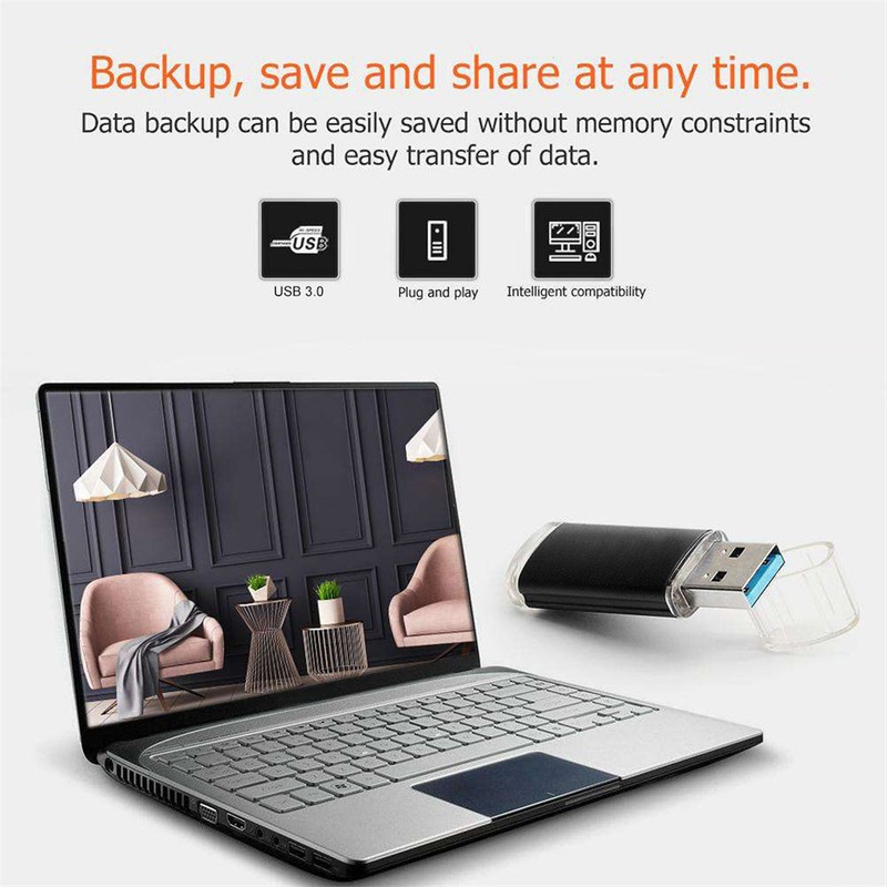 USB 3.0 U Disk Large Storage Space Waterproof Plug and