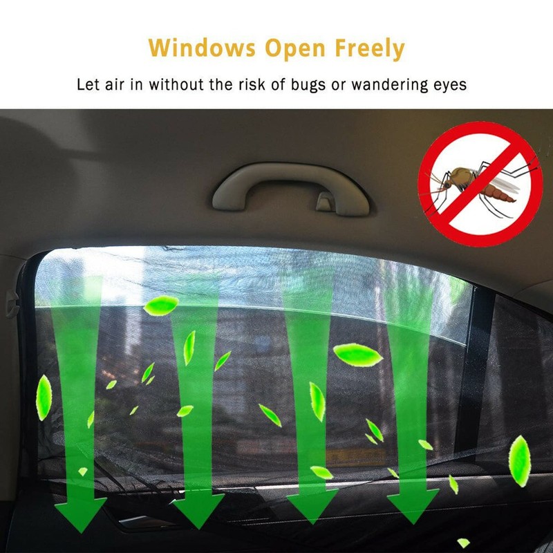 Car Window Shade for Baby, 2 Pcs Universal Auto Rear