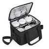 Trunab Reusable 6 Cups Drink Carrier for Delivery Insulated Drink