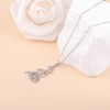 Violin Necklace for Violinst: 925 Sterling Silver Viola Cello Necklace