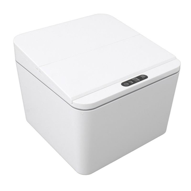 Automatic Garbage Can 4L Capacity USB Charging Folding Lids Automatic
