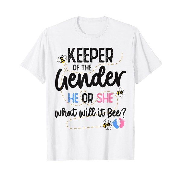 Keeper of Gender Reveal What Will it Bee T-Shirt