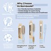 ilū Bamboo Travel Hair Brush True Blue - Environmentally Friendly
