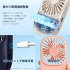 JISULIFE JL-FA49BR SuperThin Portable Fan, Portable Fan, 3-Way Tabletop, Handheld,