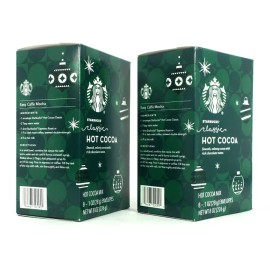 Starbucks Classic Hot Cocoa Mix 8 - 1 oz. Envelopes, Best By: 10/2025 (2 in Lot)