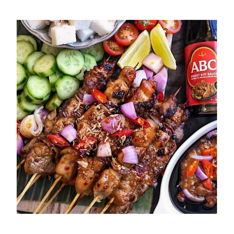 ABC Sweet Soy, Black Dark Marinade, 20.3 Oz, Savory Sauce,