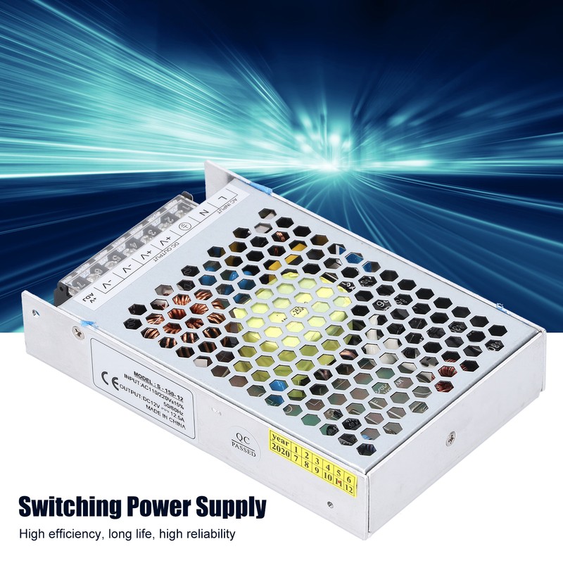LED Switching Power Supply 150W 12V Indoor Aluminum Alloy Ultrathin