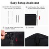 ZERO JET LAG Slim Laundry Hamper With Handles Collapsible Laundry