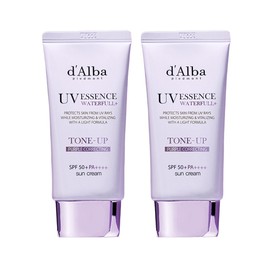 Dalva Waterful Purple Tone-Up Sun Cream 50ml+50ml / 워터풀 퍼플 톤업 선크림 50ml+50ml