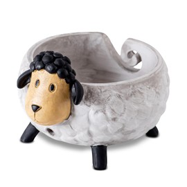Sheep Yarn Bowls for Crocheting Resin Crochet Bowl Large Yarn Bowl for Knitting Durable Yarn Holder