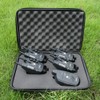 Carp Fishing Bite Alarm with Remote Control (Radio Receiver), with