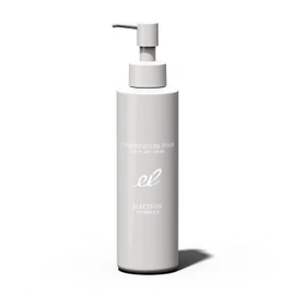 ELECTRON CICA Cleansing Gel Foam, 6.1 fl oz (180 ml), Makeup Remover, Sensitive Skin, No Face Washing Required, Can Be Used as a Mask Rough Mask, 6.1 fl oz (180 ml)