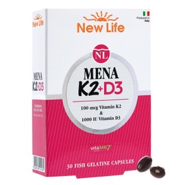 New Life MENA K2 +D3 30 Kapsül