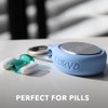 CURVD Premium Waterproof Keychain Pill Case for Travel Essentials