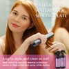 LANVIER Hair Straightener Flat Iron, 2 in 1 Hair Straightener