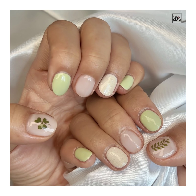 Dara Beauty 2024 July Art of the MonthLeaf Nail❣ -