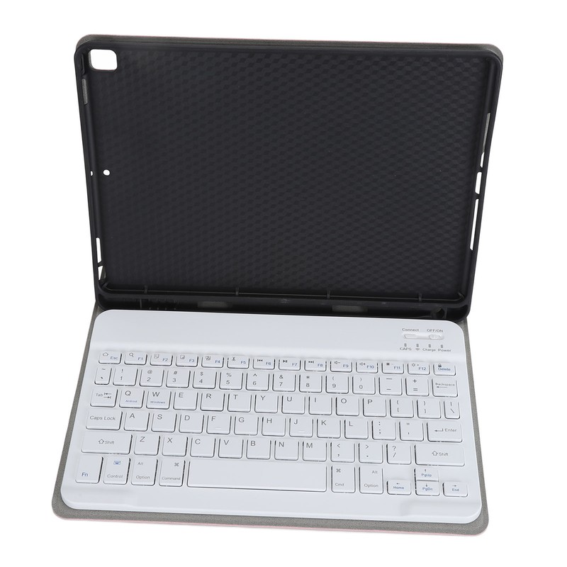Wireless Bluetooth Keyboard with Magnetic Case Pencil Holder for IOS