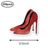 Red High Heels Planner Stickers, 0.5in Monthly Scrapbooking Arts Crafting