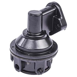 JEGS Mechanical Fuel Pump | Fits Small Block Chevy Engines | 80 GPH / 303 LPH | 1/4 “ NPT Ports | 5.7 To 8 PSI | Black Powder Coated Finish | For Gasoline Only