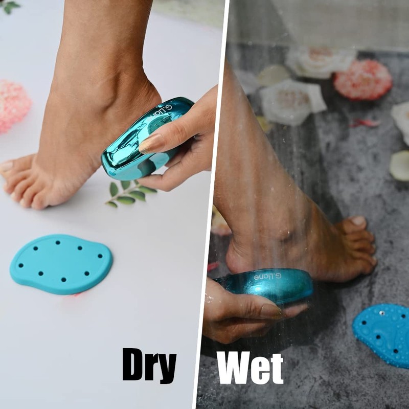 Liane Heels, Exfoliating Nano Glass, Foot File, Exfoliating - Crystal