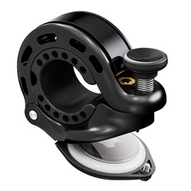 RAVEMEN Q2 Bike Bell Compatible with AirTag, Loud Hidden Bicycle Bell for Adults and Kids, Fit 0.87''/22.2, 1''/25.4, 1.25''/31.8mm Handlebars