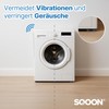 SQOON® Vibration Damper for Washing Machines, Pack of 4, Universal
