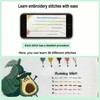 Myfelicity 3 Embroidery kit for Beginners, Embroidery Starter Kits to