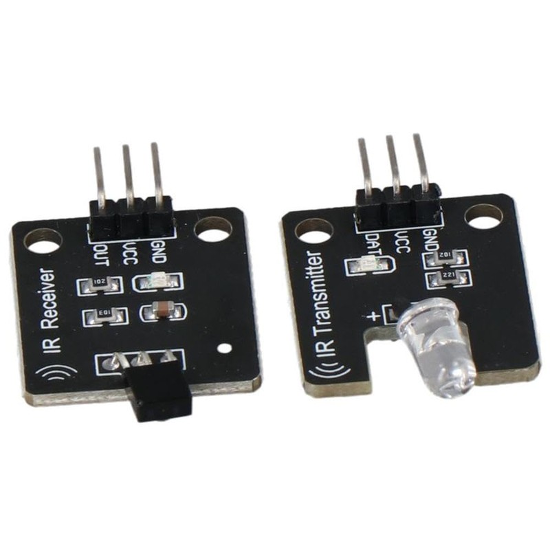 SHUATI Infrared Sensor Module Kit, 2PCS IR Emitter + 2PCS