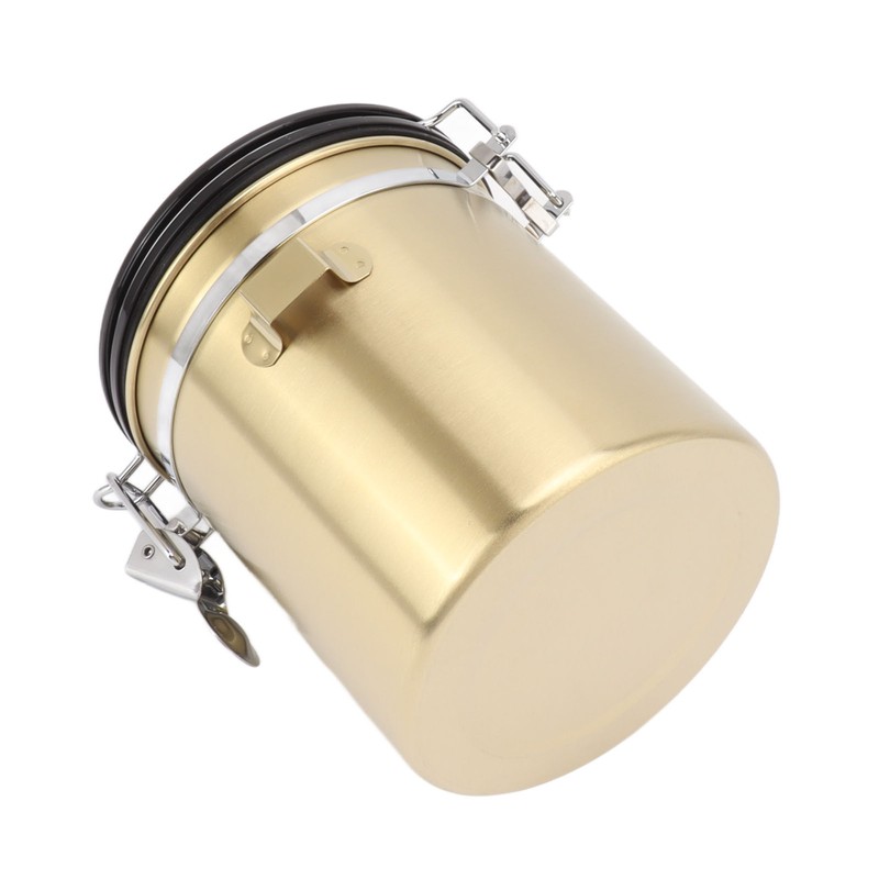 Sealed Sealed Coffee Canister 304 Stainless Steel Coffee Storage Tank