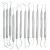 AAProTools 12 Piece Dental Probe Pick Tool Instrument Set Stainless