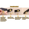 4 PCS Guitar Strap Locks Set and Buttons Security Quick