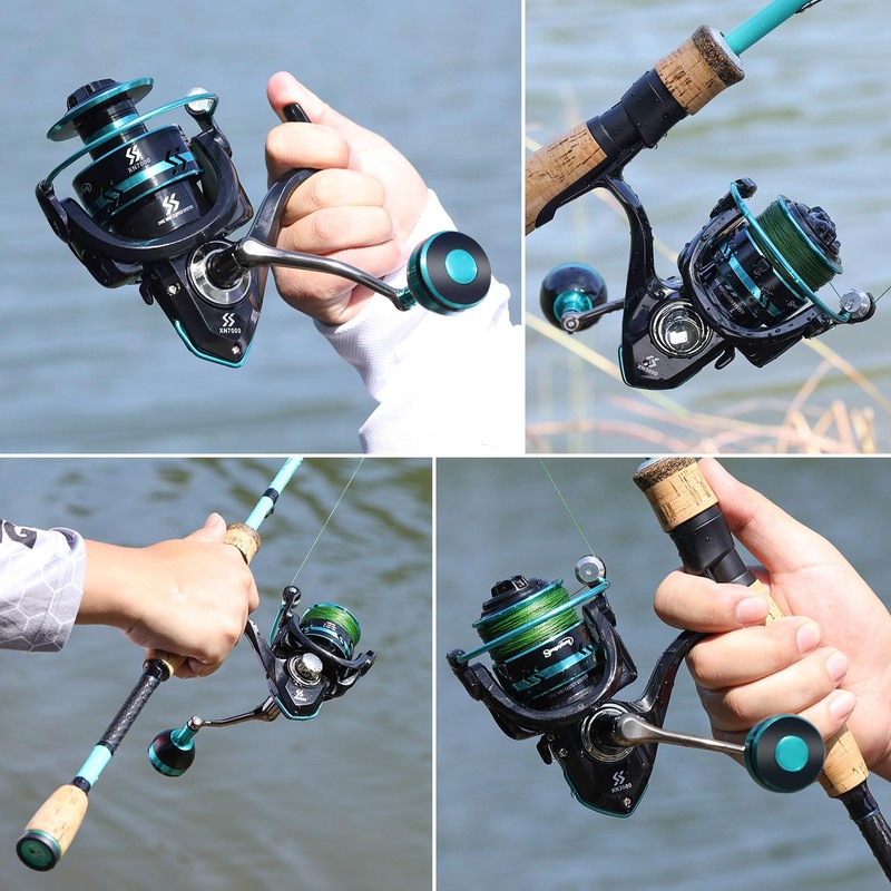 Sougayilang Spinning Reels Light Weight Ultra Smooth Powerful Fishing Reels