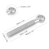 sourcing map 10 Pieces M12 x 80 mm 304 Stainless