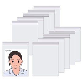 Small Zipper Bags for Jewelry 2 x 2" 500pcs Tiny Clear Plastic Poly Bags Resealable Thick Strong Zipper Baggies with Resealable Lock Seal Zipper for Beads Rings Earrings Coins 7 Sizes to Choose from