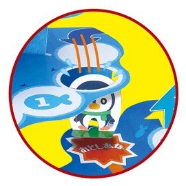 Artec Penguin Fishing Sugoroku 21204 Toy for Kids Educational Indoor Play New Year