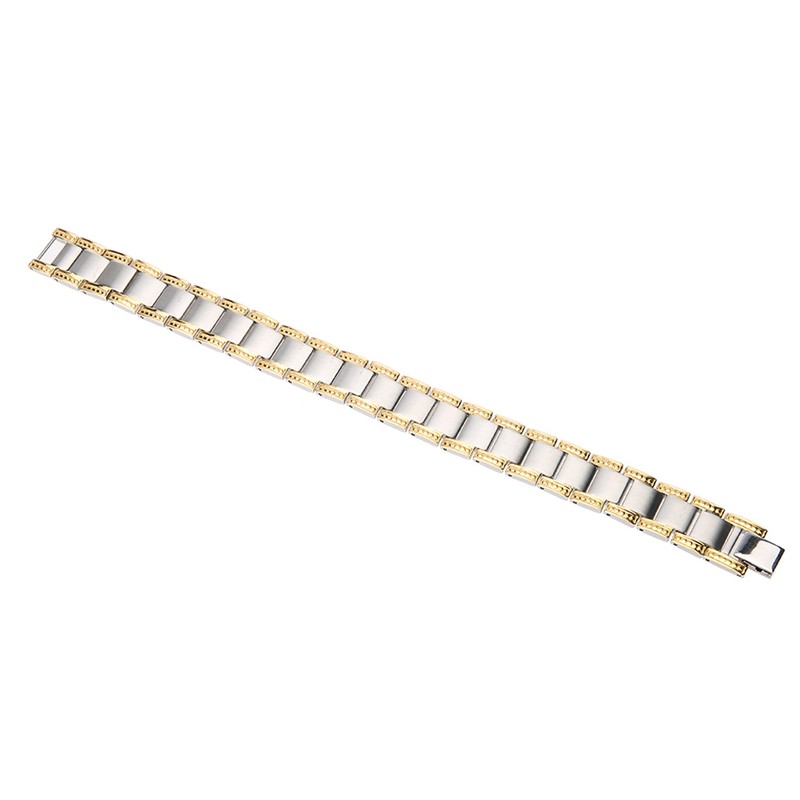 Double Strength Titanium Steel Magnetic Therapy Lose Weight Bracelet for
