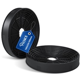 VIOKS Carbon Filter Cooker Hood 160 mm Diameter Set of 4 Replacement for 1160826 KF17146 Amica Activated Carbon Filter Round Filter for Cooker Hood Amica, Beko