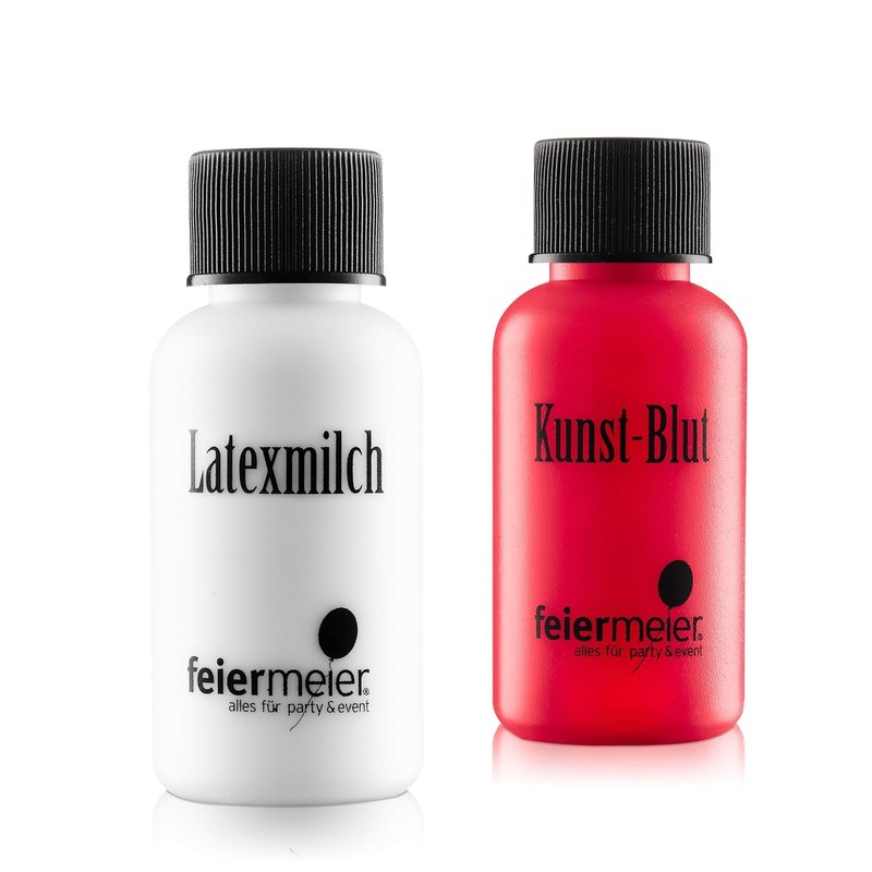 feiermeier® Horror Makeup Set Best Made of Artificial Blood 29.5