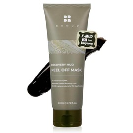 BRMUD Recovery Mud Peel Off Mask for Exfoliating and Deep Cleansing, Blackhead Remover Mask 110ml